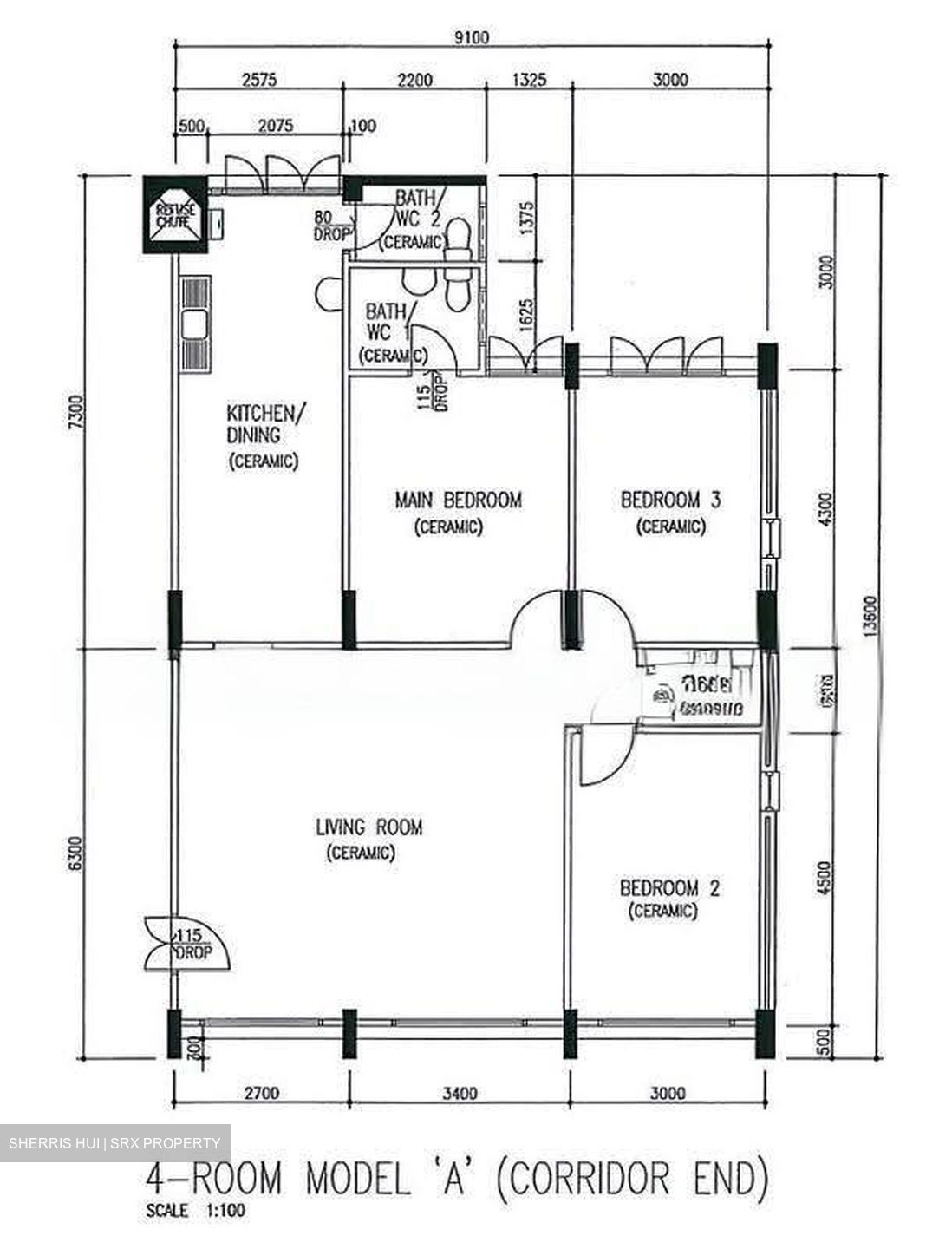 Blk 646 Yishun Street 61 (Yishun), HDB 4 Rooms #625556031